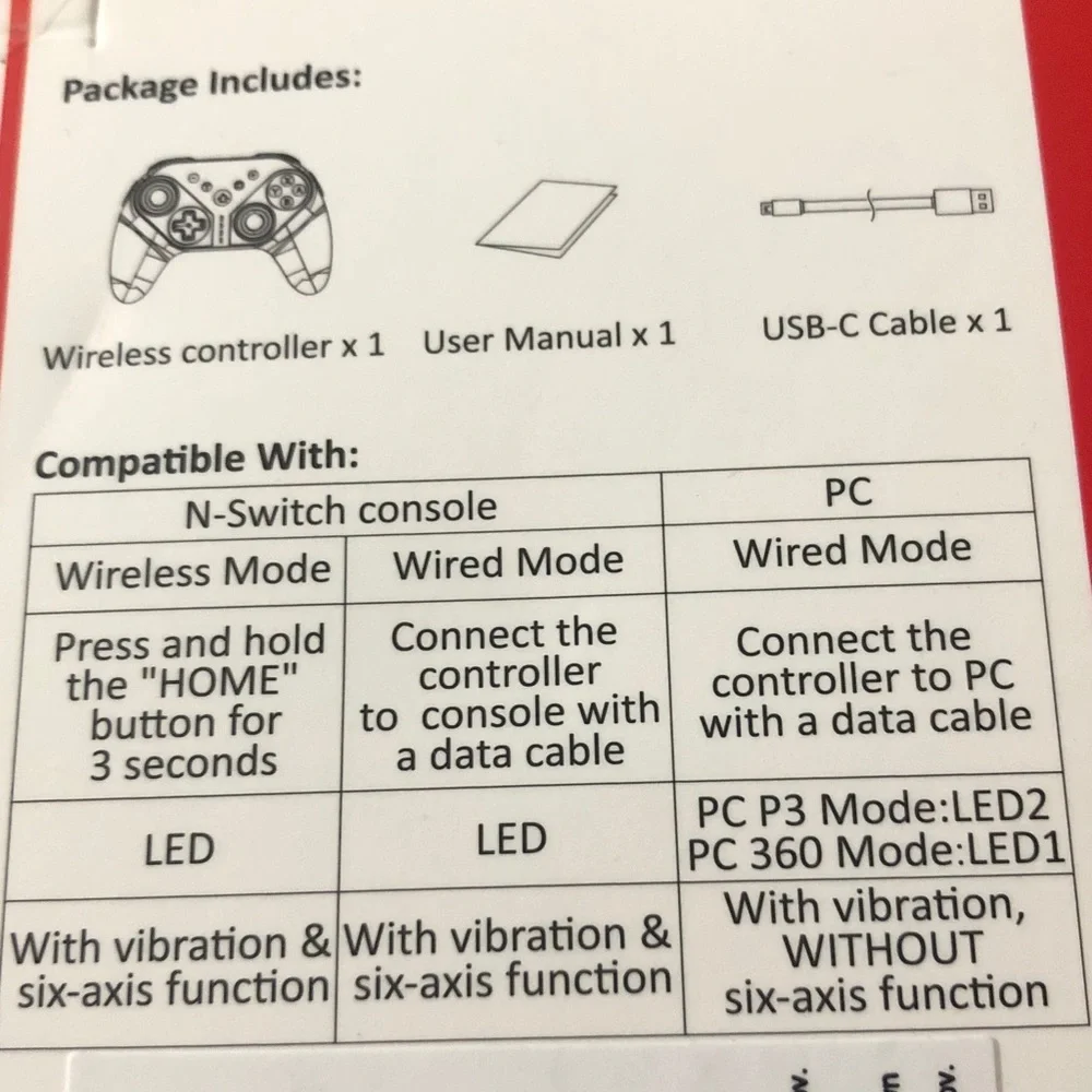 Teal Wireless Controller for Switch/PC